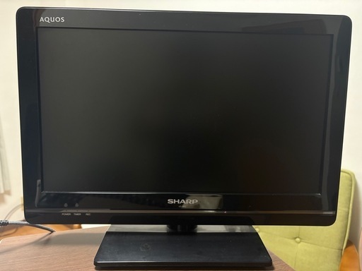AQUOS19型テレビ