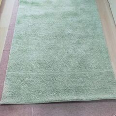 ニトリ　ラグ　130✕190サイズ　グリーンの画像