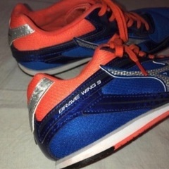 美品🏃陸上スパイク【MIZUNO ブレイブウィング3】24.5㎝　定価約1万円 の画像