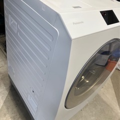 最安🈹【展示品】2024年購入Panasonicドラム式洗濯機LX129C現行最上位　配達無料の画像