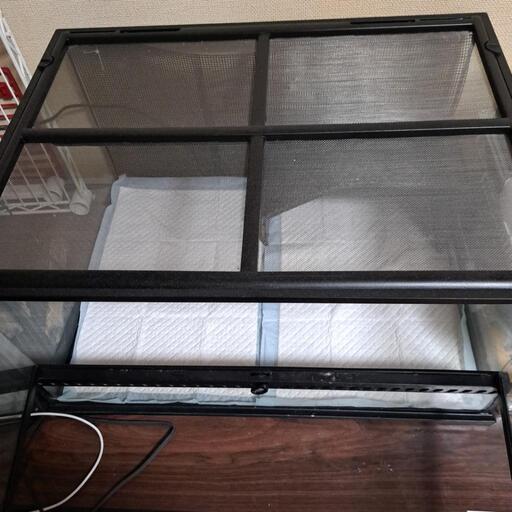 美品　格安　爬虫類ケージ　付属品付き　EXO TERRA　60×45×30