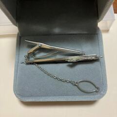 SILVER刻印 ネクタイピン　30周年記念　PAT.1035405  重量約9gの画像