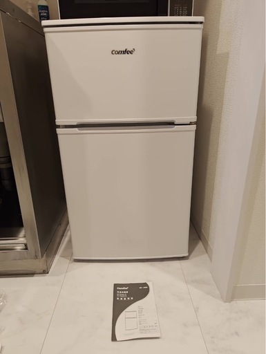comfee 2ドア冷蔵庫 ホワイト　RCT90WH