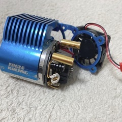 ラジドリ　モーターヒートシンク　ブルーの画像