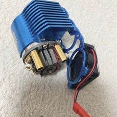 ラジドリ　モーターヒートシンク　ブルーの画像