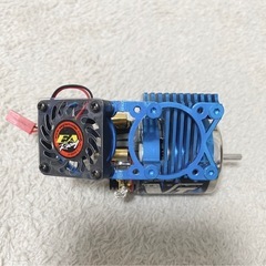 ラジドリ　モーターヒートシンク　ブルーの画像