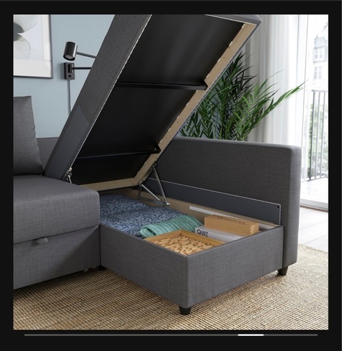 IKEAソファベット収納付き