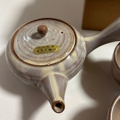 萩焼　湯呑みセットの画像