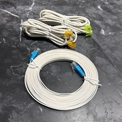 LANケーブル4.5m、モジュラーケーブル2本の画像