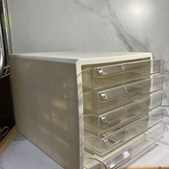 A2503-121 レターケース 5段 キズ 汚れあり 現状お渡し　の画像