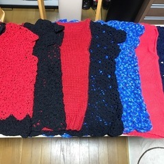 ハンドメイドベスト大きいサイズ12着セットの画像