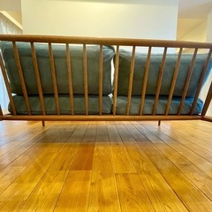 【きょうへい様専用】モモナチュラル　CLOUD(クラウド)　 2Pソファ　ブルーグリーンの画像