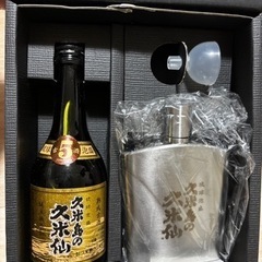 琉球泡盛　久米仙　ウィスキーボトル&じょうごセット【未開栓】