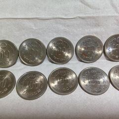 昭和50年発行エキスポ75  100円硬貨10枚セットの画像