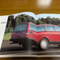 ボルボエステートカタログ１９９２年の画像