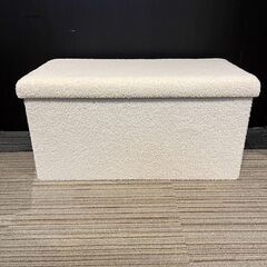 ▼値下げ▼ 【展示品・未使用品】スツール 折りたためる収納ボック...