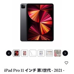 iPad Pro 11 インチ3世代256