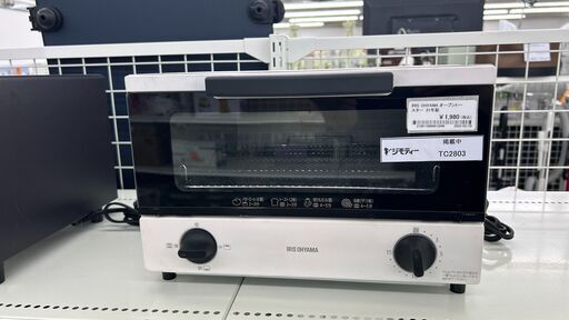 ★ジモティ割あり★ IRIS OHYAMA オーブントースター  21年製 動作確認／クリーニング済み TC2803