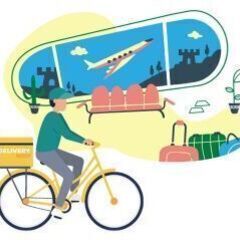 ［扶養内・週2日］羽田空港▼自転車で書類運び▼1500円＋交(Y...