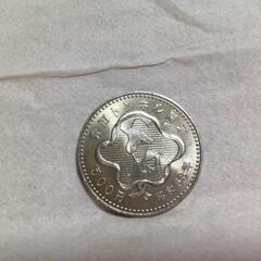 昭和63年発行青函トンネル開通記念500円硬貨の画像