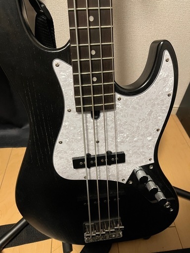 Bacchus WJB-500R ASH BK/SM ブラック 初心者セット エレキベース