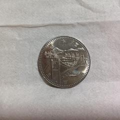 昭和63年発行瀬戸大橋開通記念500円硬貨の画像