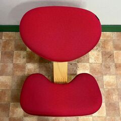 サカモトハウス バランスチェア イージー レッド 組み立て式 キッズ