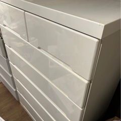 洋服タンス(ホワイト) の画像