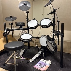 シンセドラムセット　ヘッドセットつき