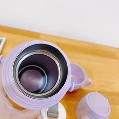 【未使用品】　アプレレクール 3way水筒 ピンク 苺柄　底が外れるの画像