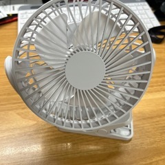充電式小型扇風機（クランプ）