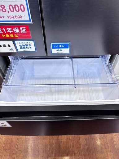 【トレファク中央林間店】 6ドア冷蔵庫　SHARP SJ-MF55M-H