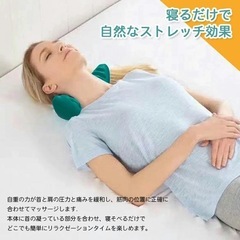 used　ストレートネック ピロー 首 枕　肩凝り　整体　セルフケ　ヨガの画像