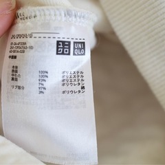 UNIQLOキルト生地ニットの画像