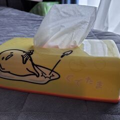 【予約済】㉞雑貨・ティッシュボックス・室内ゴミ箱