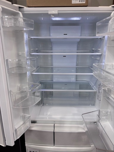 【トレファク中央林間店】6ドア冷蔵庫　Panasonic NR- FVF456-W Panasonic (パナソニック) 6ドア冷蔵庫 NR-FVF456 2021年製 451L