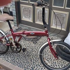 受付停止　お取り引き交渉中　折り畳み自転車