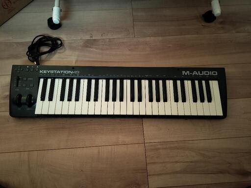 【USBケーブル付】M-AudioKeystation49 MIDIキーボード