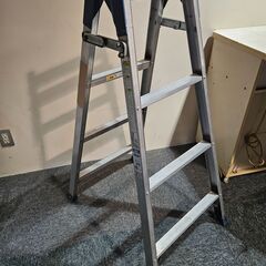 アルミはしご兼用脚立 長谷川工業　天板高さ1.1ｍ　はしご全長2...