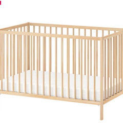 ベビーベッド_IKEA_イケア_スニーグラルの画像