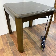 山善 こたつ　VGA-58H 防寒器具 ヒーターユニット MS-300HU 付き　暖房器具　家電　一人用コタツ　58ｃｍの画像