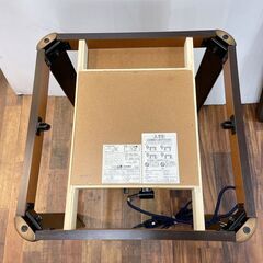 山善 こたつ　VGA-58H 防寒器具 ヒーターユニット MS-300HU 付き　暖房器具　家電　一人用コタツ　58ｃｍの画像