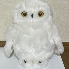 【比較的美品】白フクロウぬいぐるみ