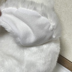 【比較的美品】白フクロウぬいぐるみの画像