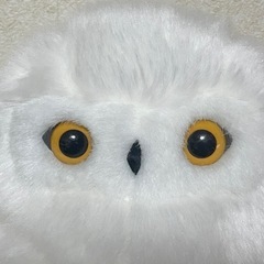 【比較的美品】白フクロウぬいぐるみの画像