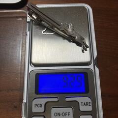 SILVER刻印 ネクタイピン　30周年記念　PAT.1035405  重量約9gの画像