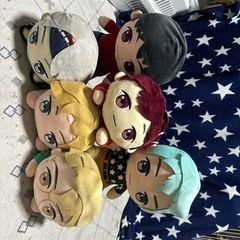 BTSメガジャンボぬいぐるみ6個