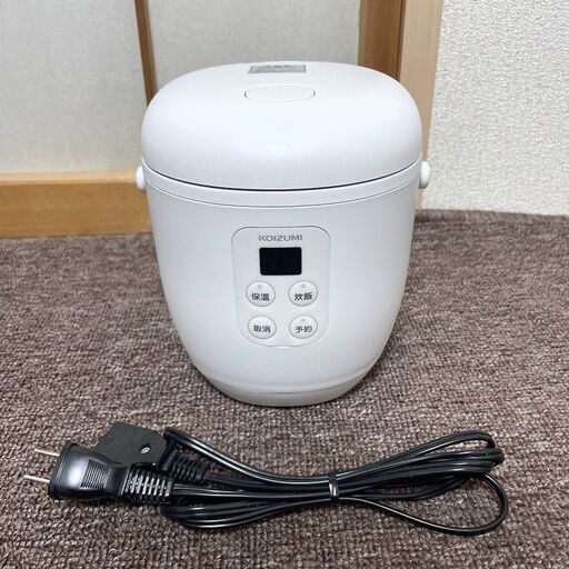 〓〓 売約済〆受付終了 〓〓■コイズミ 1.5合 炊飯器 ライスクッカーミニ KSC-1513 一人暮らし KOIZUMI 炊飯ジャー 2019年製