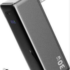 10000mah モバイルバッテリー コンセント一体型 急速充電...