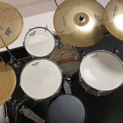 【ドラムセット】即演奏可能　TAMA / CLUB-JAM KIT　Pearl ELIMINATOR　スタンド各種　その他消音シンバル、メッシュヘッドの画像